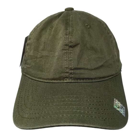 ChoKoLids Slideback Hat Green One Size Adjustable 6 Panel Blank W/Tags - Picture 1 of 8